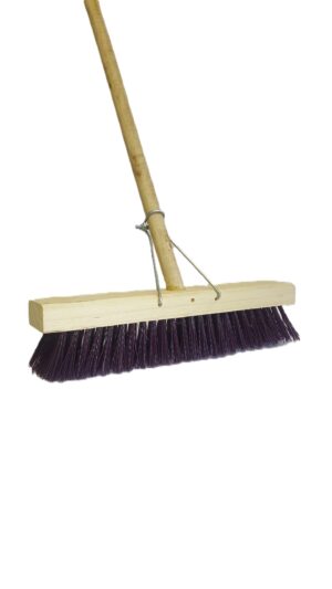 15 Inch Platform Broom - Hard/Soft Fibre