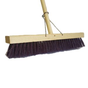 18 Inch Platform Broom - Hard/Soft Fibre