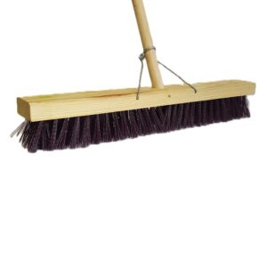 24 Inch Platform Broom - Hard/Soft Fibre