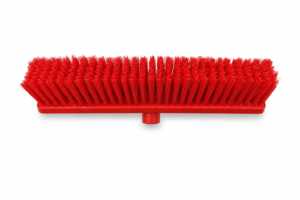 300mm Hygiene Broom Head - Soft Red