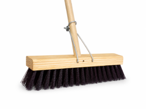 12 Inch Platform Broom - Hard/Soft Fibre